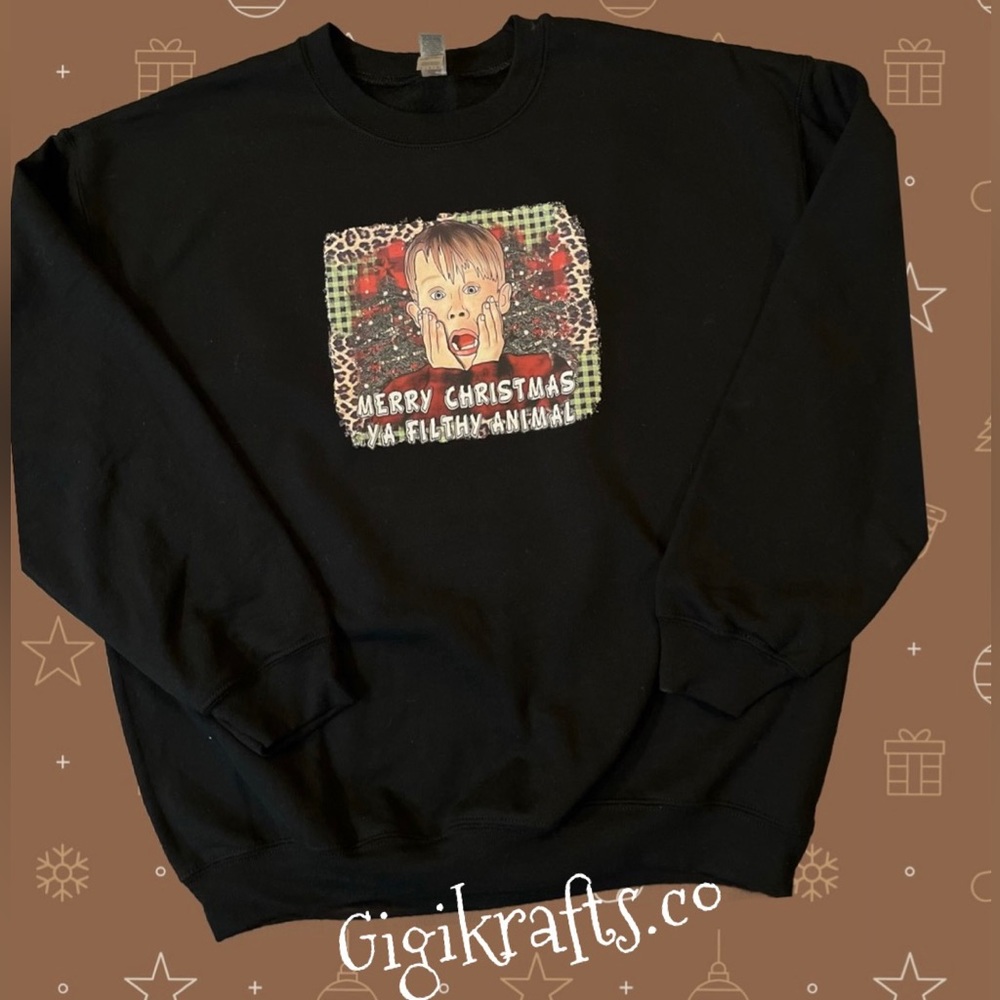 Home alone sweatshirt